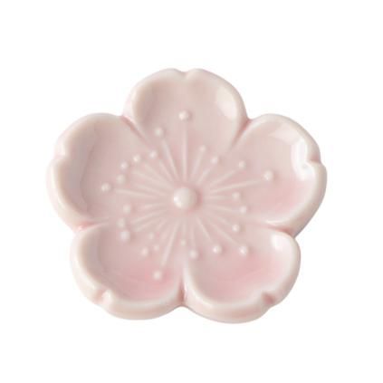 Podmetači za štapiće za jelo PINK SAKURA, 4,5 cm, roza, keramika, MIJ