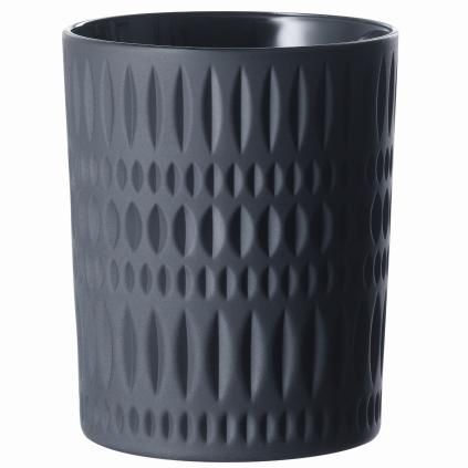 Čaša za vodu ETHNO, 304 ml, set od 2 kom, crna, Nachtmann