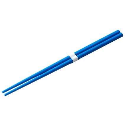 Štapići za jelo 22,5 cm, kraljevski plava / bijela, bambus, MIJ