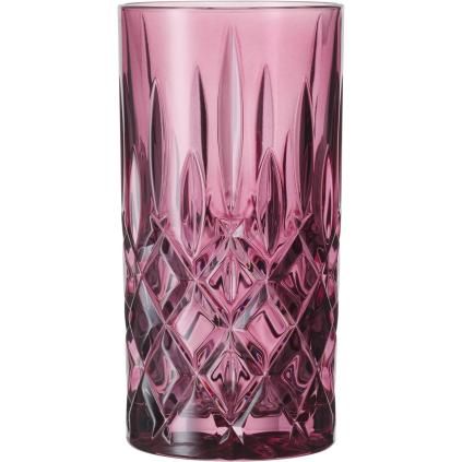 Visoka čaša NOBLESSE COLORS, 395 ml, set od 2 kom, ljubičasta, Nachtmann