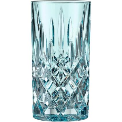 Visoka čaša NOBLESSE FRESH COLORS, 395 ml, set od 2 kom, plava, Nachtmann