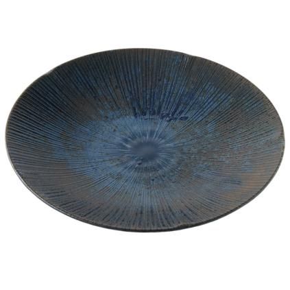 Tanjur ICE DUSK, 24,5 cm, plava, keramika, MIJ