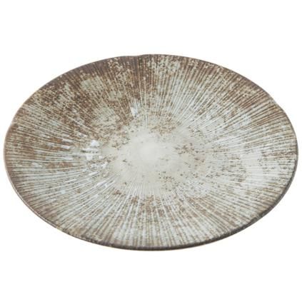 Tanjur za predjelo ICE WHITEWASH, 22 cm, bijela, keramika, MIJ