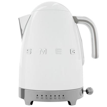 Kuhalo s regulatorom temperature KLF04PBEU, 1,7 l, bijela, Smeg