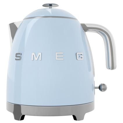 Električno kuhalo 50'S STYLE MINI KLF05PBEU, 800 ml, pastelno plava, Smeg