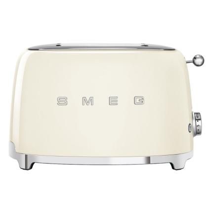 Toster TSF01CREU, 2 kriške, krem, Smeg