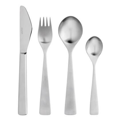 Set pribora za jelo MAYA, set od 24 kom, srebrna, nehrđajući čelik, Stelton