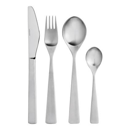 Set pribora za jelo MAYA 2000, set od 24 kom, srebrna, nehrđajući čelik, Stelton