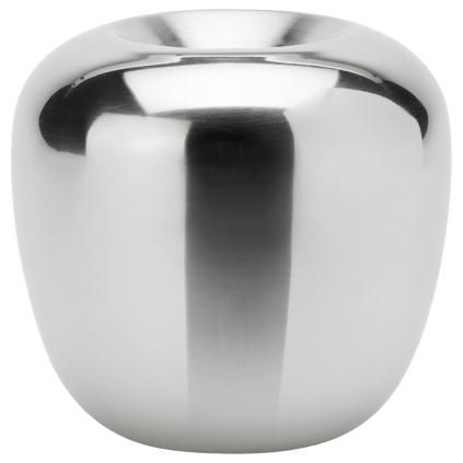 Svjećnjač za čajne svijeće ORA 8 cm, srebro, nehrđajući čelik, Stelton