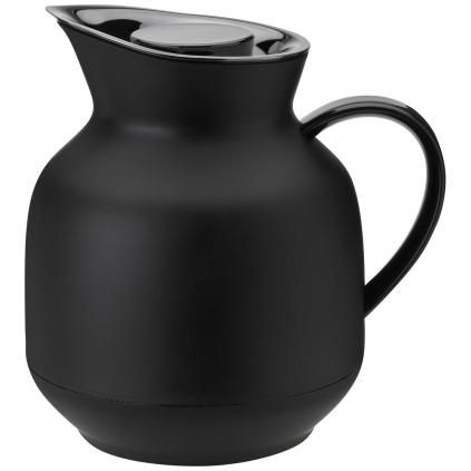 Vakuumski vrč AMPHORA, 1 l, 21 cm, crna, plastika, Stelton