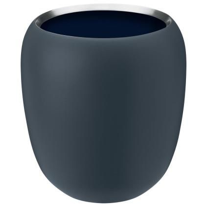 Vaza ORA, 18 cm, prašnjavo plava, nehrđajući čelik, Stelton