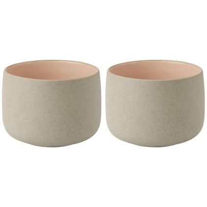 Šalica EMMA, 150 ml, set od 2 kom, ruža, kamenina, Stelton