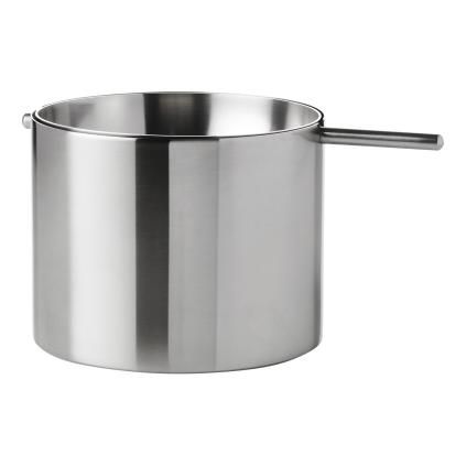 Pepeljara ARNE JACOBSEN, 8 cm, srebrna, nehrđajući čelik, Stelton