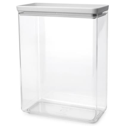 Posuda za čuvanje hrane TASTY PLUS, 5,4 l, svijetlo siva, plastika, Brabantia