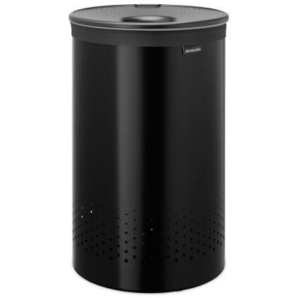 Korpa za rublje, 60 l, mat crna, čelik, Brabantia