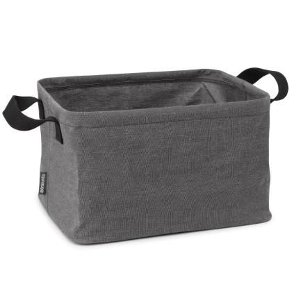 Vreća za rublje, 35 l, papar crna, tkanina, Brabantia