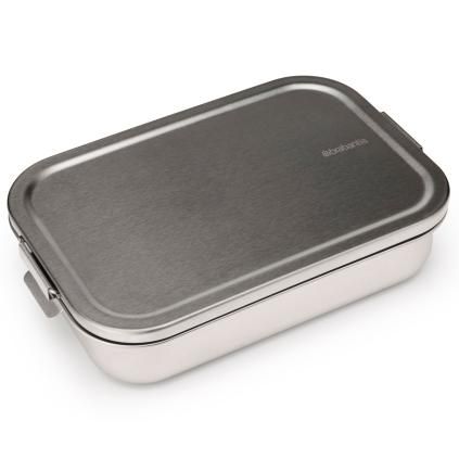 Kutija za užinu MAKE & TAKE, 2 l, srebrna, nehrđajući čelik, Brabantia