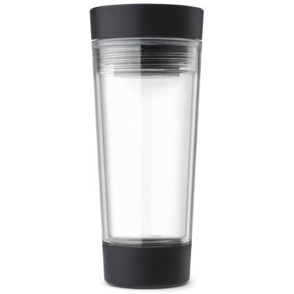 Putna šalica MAKE & TAKE, 360 ml, tamno siva, plastika, Brabantia