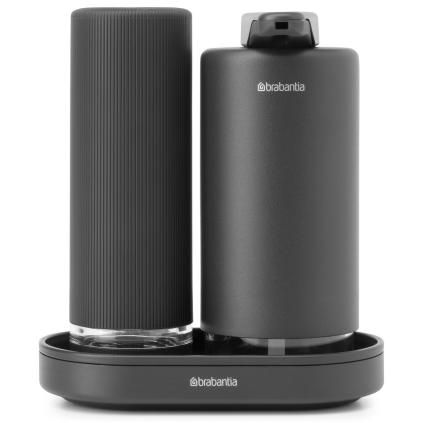 Dozatori sapuna SINKSTYLE, 200 ml, set od 2 kom, mineralno siva, čelik, Brabantia