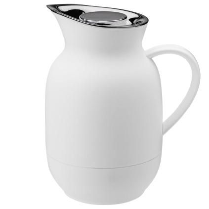 Vakuumski vrč AMPHORA, 1 l, 24 cm, bijela, plastika, Stelton