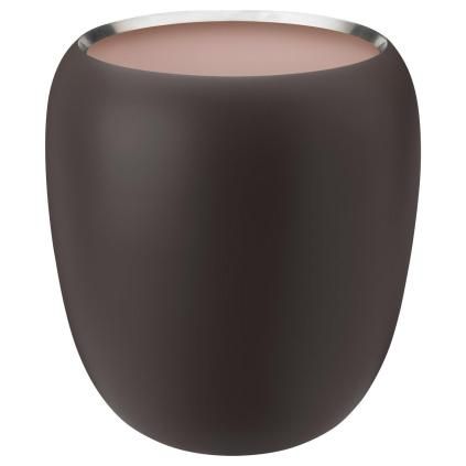 Vaza ORA, 22 cm, tamni prah, nehrđajući čelik, Stelton
