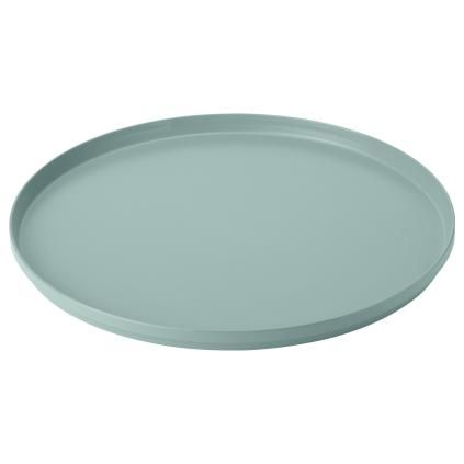 Poslužavnik EM, 40 cm, prašnjavo zelena, plastika, Stelton