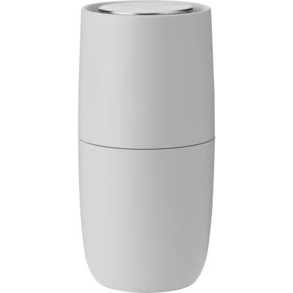 Mlinac za sol NORMAN FOSTER, 13 cm, svijetlo siva, plastika, Stelton