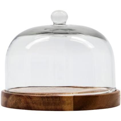 Oval za posluživanje FROMAGE, 13 cm, smeđa, drvo, Nicolas Vahé