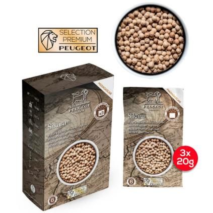 Papar bijeli SIKARA PREMIUM, 3 x 20 g, Peugeot
