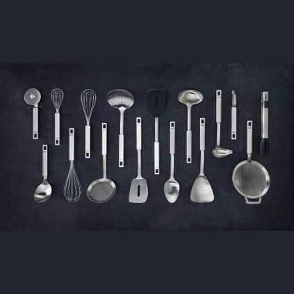 Žlica cjedilo ORIGINAL PROFI, 33 cm, mreža, srebrna, nehrđajući čelik, Fissler