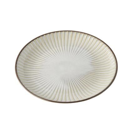 Tanjur za predjelo WHITE SENDAN, 20,5 cm, bijela, keramika, MIJ