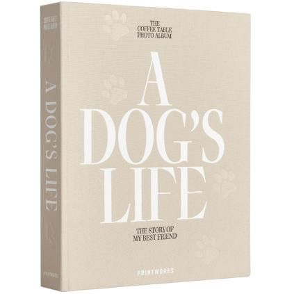 Foto album A DOG´S LIFE, bež, Printworks