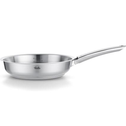 Univerzalna tava PURE, 24 cm, srebrna, nehrđajući čelik, Fissler
