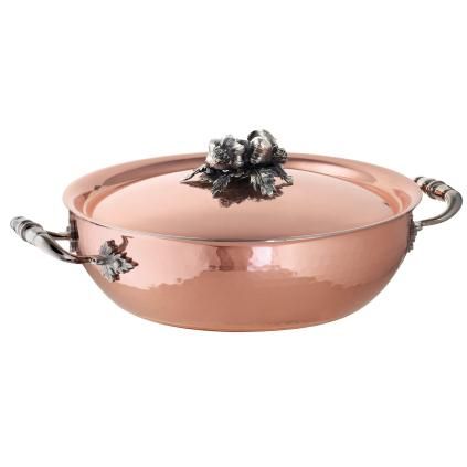 Niska posuda za složenac OPUS CUPRA, 28 cm, bakar, Ruffoni