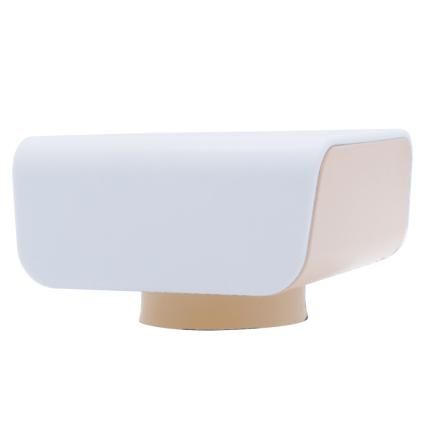 Vakuumska pumpa PKV-057, 8 cm, bijela, plastika, Pebbly
