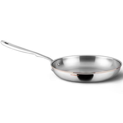 Univerzalna tava CON CUORE, 26 cm, srebrna, bakar, Ruffoni