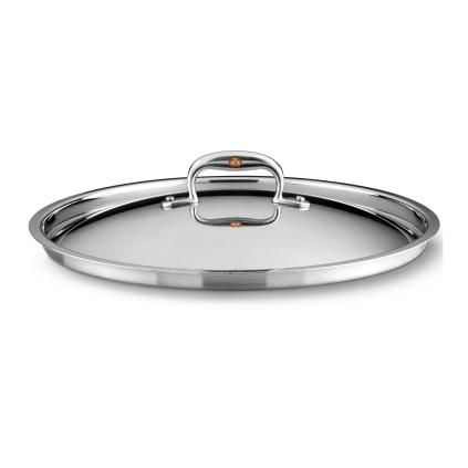Poklopac za lonac CON CUORE, 18 cm, srebrna, bakar, Ruffoni
