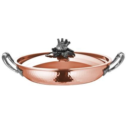 Tava za posluživanje OPUS CUPRA, 30 cm, bakar, Ruffoni