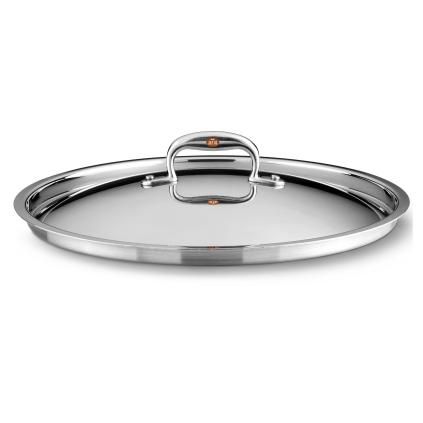 Poklopac za lonac CON CUORE, 26 cm, srebrna, bakar, Ruffoni