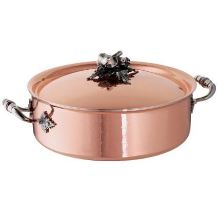 Niska posuda za složenac OPUS CUPRA, 26 cm, bakar, Ruffoni