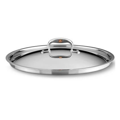 Poklopac za lonac CON CUORE, 22 cm, srebrna, bakar, Ruffoni