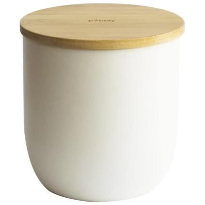 Kuhinjska posuda za pohranu NBA190, 2,3 l, metal / bambus, Pebbly