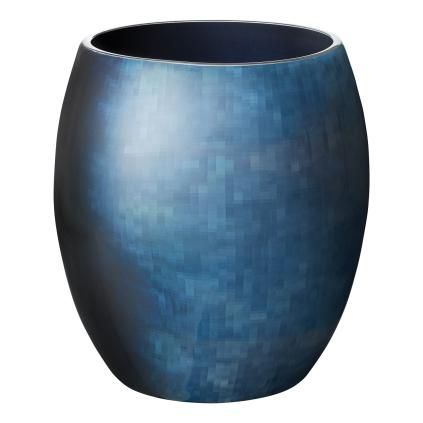 Vaza STOCKHOLM HORIZON 16 cm, plava, aluminij, Stelton