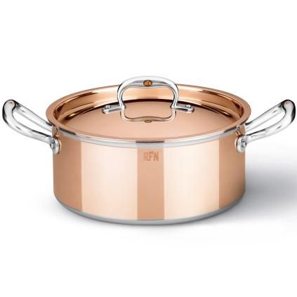 Casserole lonac CON CLASSE, 22 cm, bakar, Ruffoni