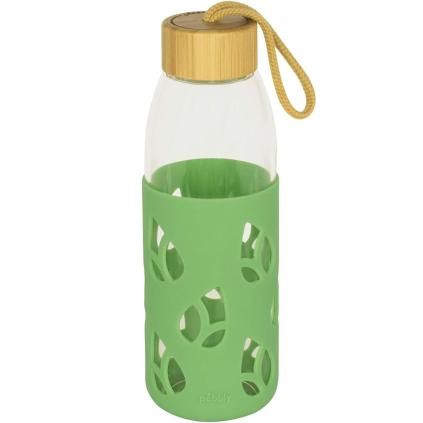 Boca za vodu PKV-023, 550 ml, zelena, staklo, Pebbly