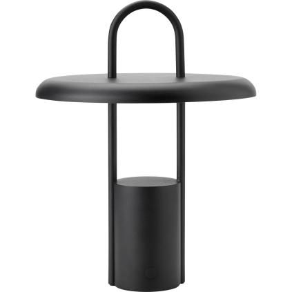 Prenosiva stolna lampa PIER, 25 cm, LED, crna, Stelton