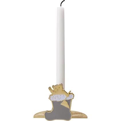 Svjećnjak za svijeće za večeru WHILE WAITING 10500, 6 cm, mesing, nehrđajući čelik, Stelton