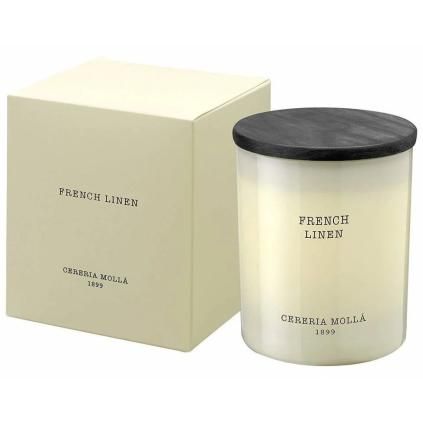 Mirisna svijeća FRENCH LINEN, 230 g, Cereria Mollá