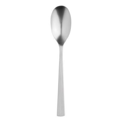 162149 dezertni lzicka tiki 14 cm stribrna nerezova ocel stelton
