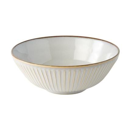 Zdjela za posluživanje WHITE SENDAN 21,5 cm, bijela, keramika, MIJ